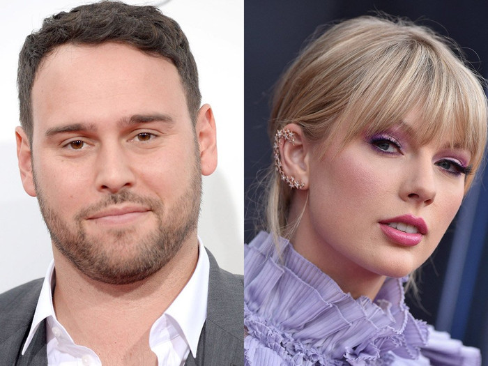 Taylor Swift và Scooter Braun