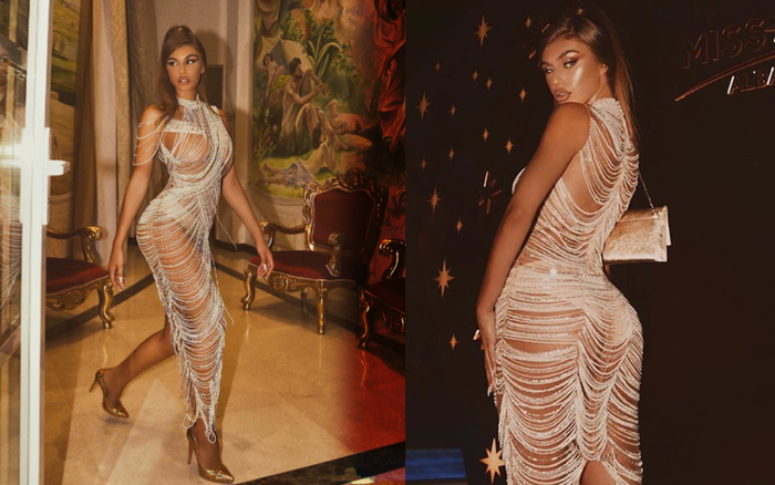 Hoa hậu bị tẩy chay vì hở bạo, hút thuốc ở Miss Universe 2018 gây xốn mắt với chiếc váy 'gái hư' Ảnh 2