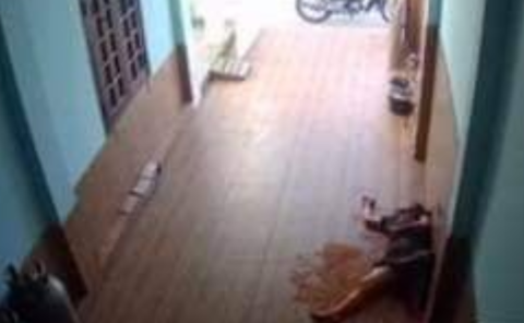 Hiện trường xảy ra vụ việc. Ảnh Công an TP.HCM