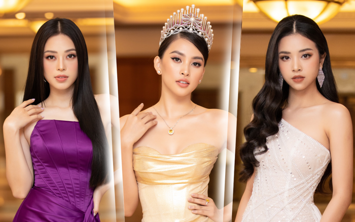 Tiểu Vy - Phương Nga - Thúy An rạng rỡ thu hút mọi ánh nhìn, tự hào nhìn lại 2 năm nhiệm kỳ Hoa hậu Việt Nam Ảnh 2