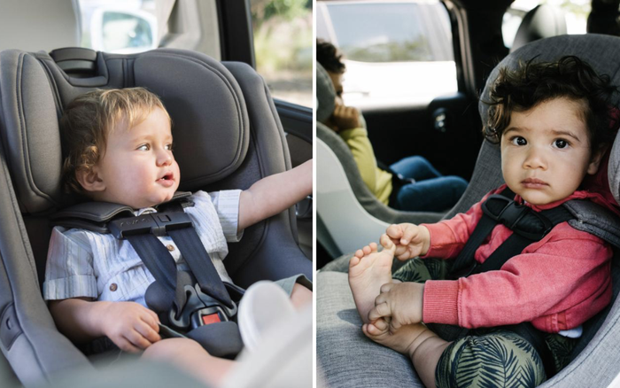 Bộ Công an đề xuất cấm trẻ dưới 12 tuổi ngồi ghế trước ô tô Ảnh 2