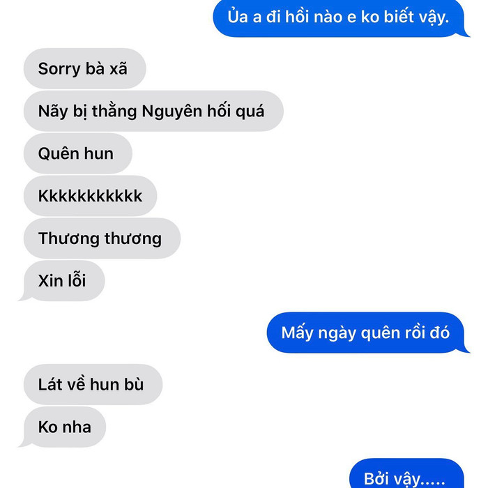 Hari Won giận dỗi Trấn Thành vì quên hôn cô trước khi đi làm