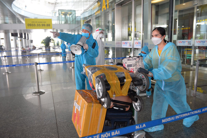 Chuyến bay được Vietnam Airlines thực hiện an toàn, trong khi vẫn đáp ứng các tiêu chuẩn phòng dịch chặt chẽ