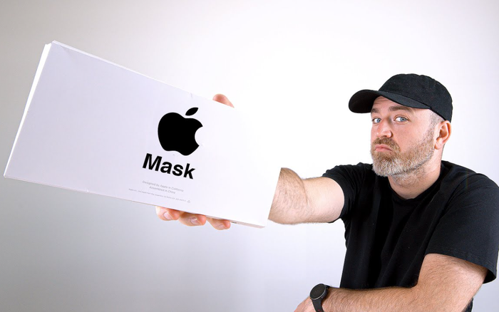 Cận cảnh khẩu trang của Apple do nhóm thiết kế iPhone thực hiện Ảnh 2