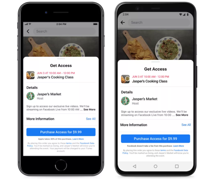 Đây là tính năng đã giúp Facebook đàm phán thành công với Apple dù chỉ là trong thời gian 3 tháng ngắn ngủi. Ảnh: The Verge