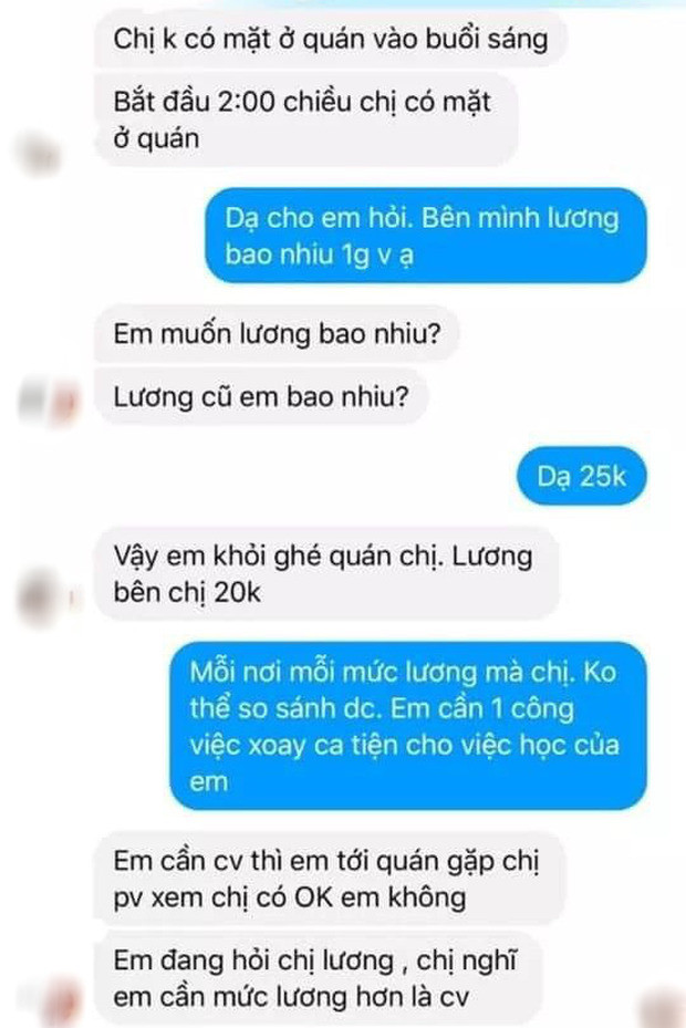 Nữ sinh khá lịch sự với màn hỏi đáp về công việc và mức lương 