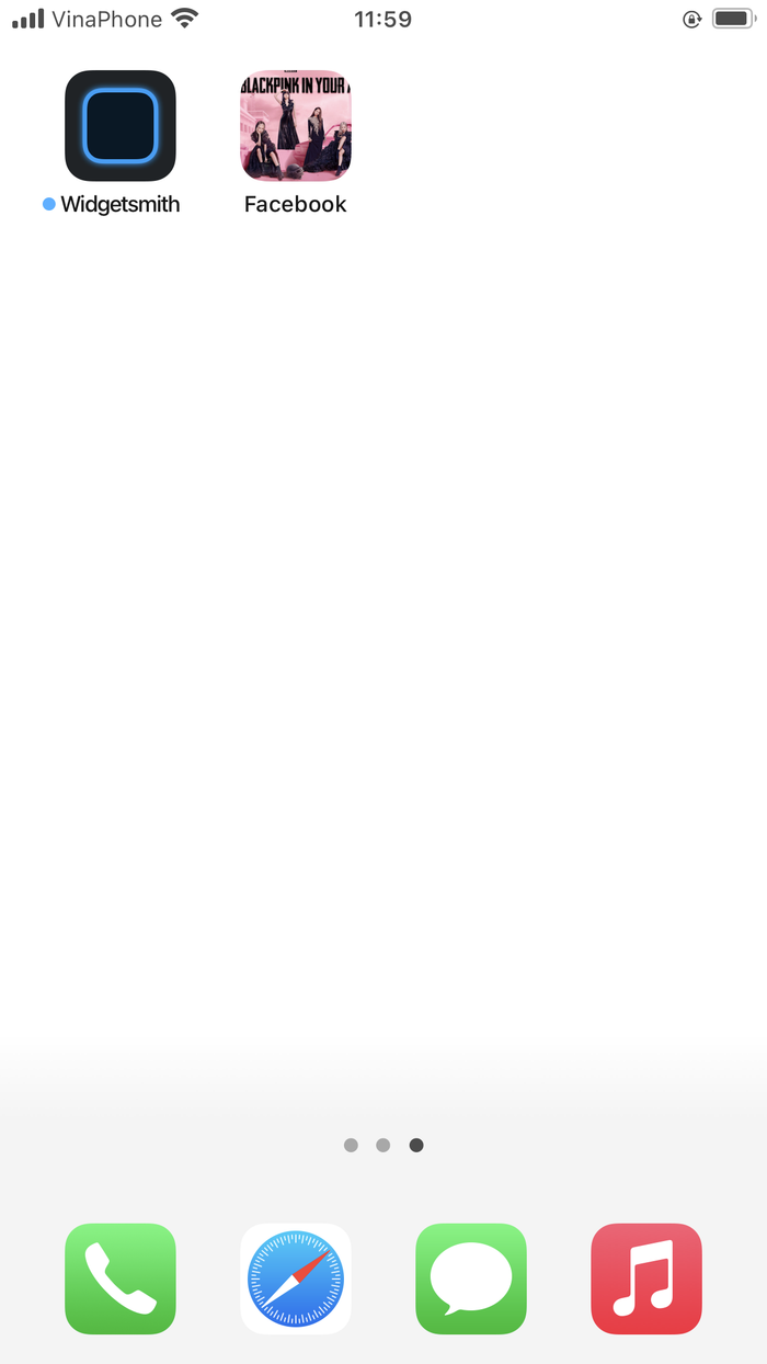 Ứng dụng này sẽ xuất hiện ở vị trí trống đầu tiên trên Home Screen. Khi bấm vào biểu tượng vừa tùy biến, Shortcuts sẽ đưa bạn đến ứng dụng mà vừa gán.