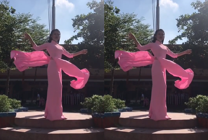 Không chỉ có học sinh mà các nữ giáo viên cũng hưởng ứng 'trend' mới này