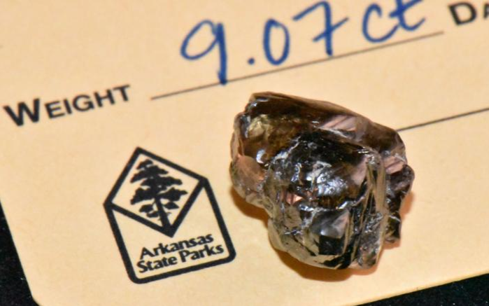 Vô tình nhặt được kim cương 9 carat khi đi dạo công viên Ảnh 2