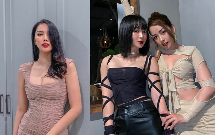 Lan Khuê diện váy ôm sát tôn 3 vòng 'cực phẩm', Chi Pu mặc đầm cắt xẻ khó có thể táo bạo hơn Ảnh 2