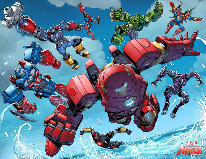 Marvel: Avengers hóa Transformers trong 'AVENGERS MECH STRIKE' (2021) Ảnh 5