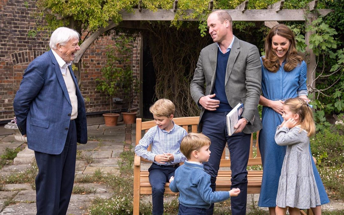 Hình ảnh hiếm hoi của cả gia đình hoàng tử William, Kate Middleton sau dịch COVID-19 Ảnh 2