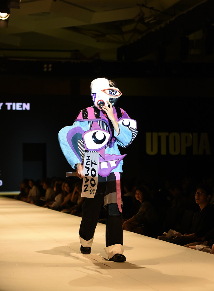 Bộ sưu tập Recycled personality của thiết kế Thạch Thủy Tiên mang đến cảm xúc mạnh mẽ cho người xem