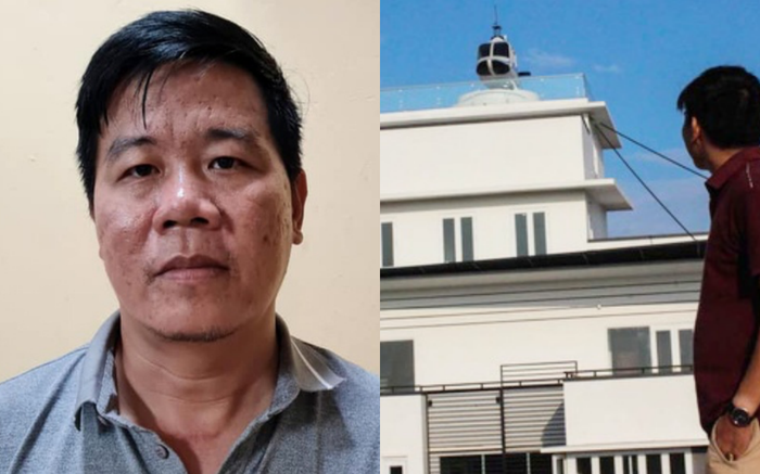 Chủ tòa biệt thự trưng máy bay trực thằng mô hình trên nóc nhà ở Hải Dương là trùm cá độ bóng đá giao dịch 1.000 tỷ đồng Ảnh 2