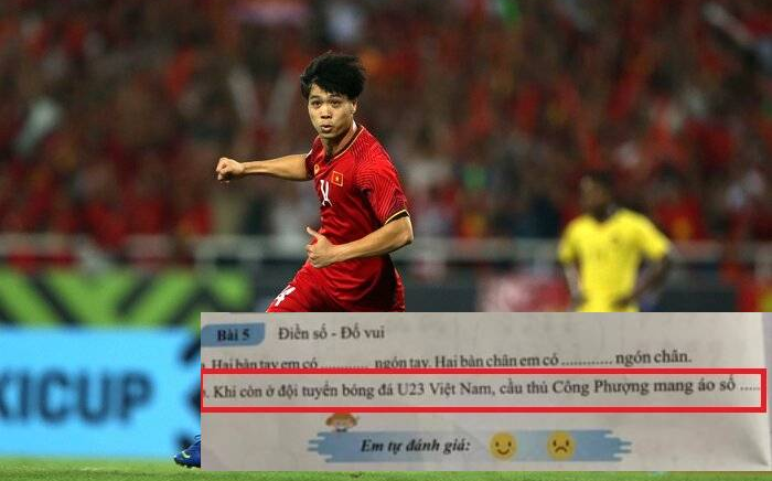 Câu hỏi của học sinh lớp 1 về số áo mà Công Phượng từng mang, đến chàng cầu thủ cũng bối rối khi chẳng tài nào nhớ được Ảnh 2