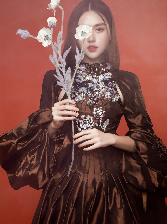 'Chị Nguyệt' phiên bản 2k – Á hậu Tường San đẹp mặn mà trong bộ ảnh mùa Trung thu Ảnh 5