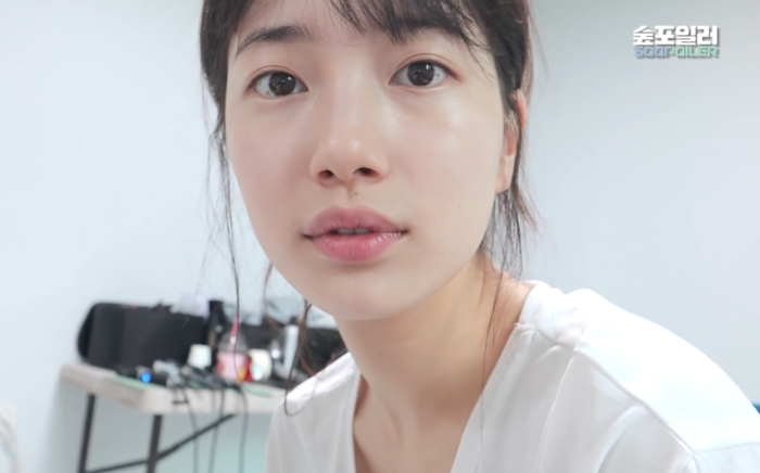 Mặt sưng phù, Suzy vẫn hút hồn nhờ mặt mộc 'không ai sánh bằng' Ảnh 2