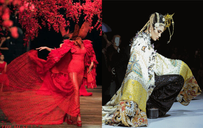 Võ Hoàng Yến và những pha xử trí tài tình trên sàn catwalk xứng danh siêu mẫu số 1 Việt Nam Ảnh 2