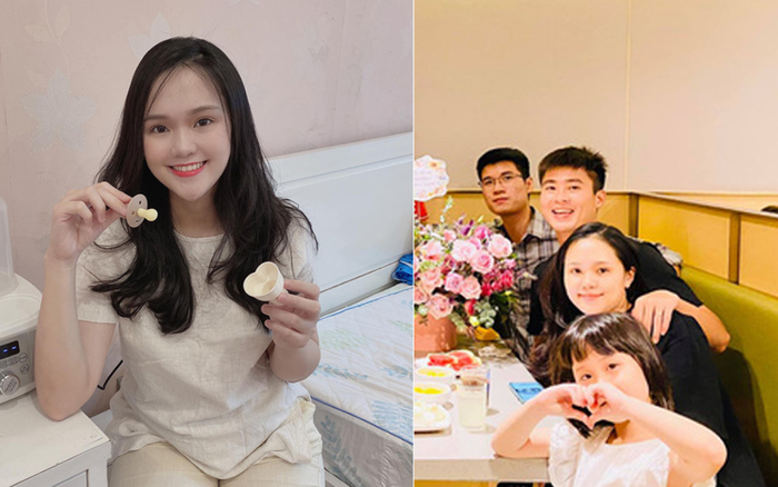 Xuất hiện trong tiệc sinh nhật của ông xã Duy Mạnh, nhan sắc Quỳnh Anh sau hơn một tháng 'ở cữ' gây chú ý Ảnh 2