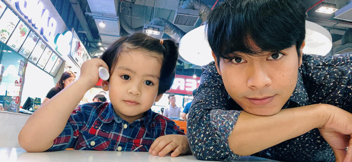 Hậu ly hôn với Ngọc Lan, Thanh Bình nhiều lần đưa con trai Louis về nhà bà ngoại chơi