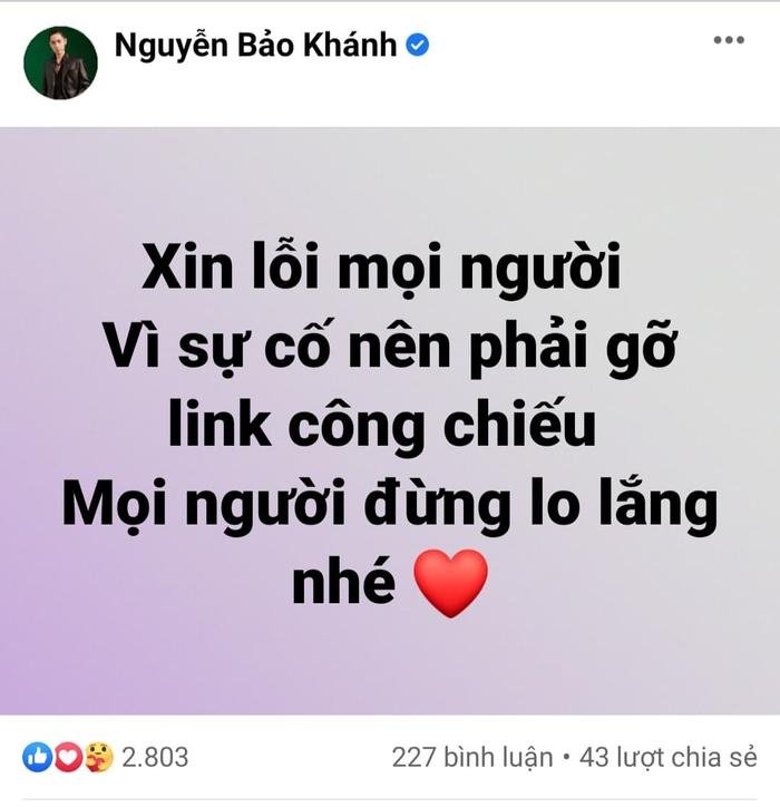 Người hâm mộ xôn xao khi link công chiếu MV mới của K-ICM bất ngờ 'bốc hơi' trước thềm lên sóng Ảnh 2