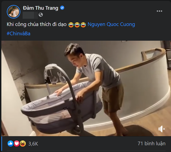 Bố Cường rất  giỏi và chịu khó dỗ con gái đấy nhé