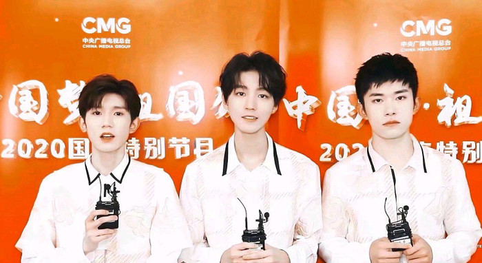 TFBOYS trong lễ mừng Quốc Khánh Trung Quốc đài CCTV