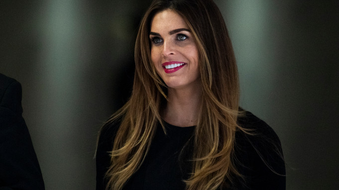 Hope Hicks, nữ trợ lý thân cận của Tổng thống Trump. Ảnh: AP