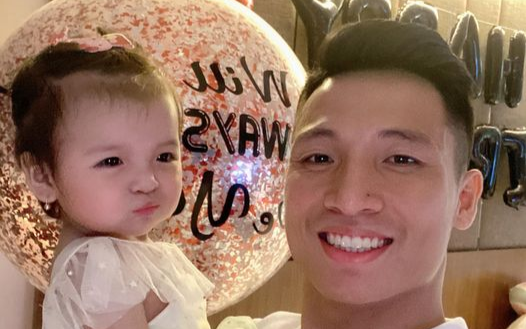 Sinh nhật tuổi 25, Bùi Tiến Dũng cảm ơn bà xã Khánh Linh Ảnh 2