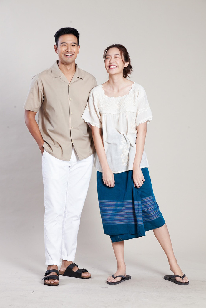 Hai diễn viên chính của bộ phim 'Người hành quyết mặt trăng'.