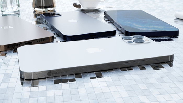 iPhone 12 có thể có thêm màu máy mới là màu xanh navy. Một số báo cáo nói màu máy này có thể thay thế cho màu xanh bóng đêm. (Ảnh: svetapple.sk)