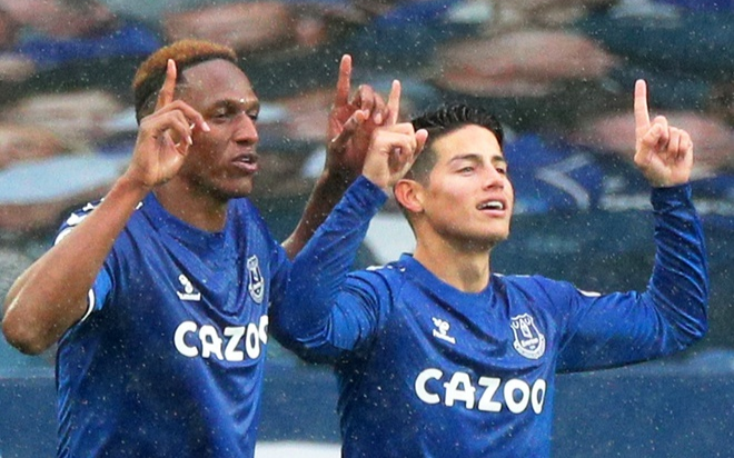 James Rodriguez bùng nổ, Everton thắng trận thứ 7 liên tiếp Ảnh 2