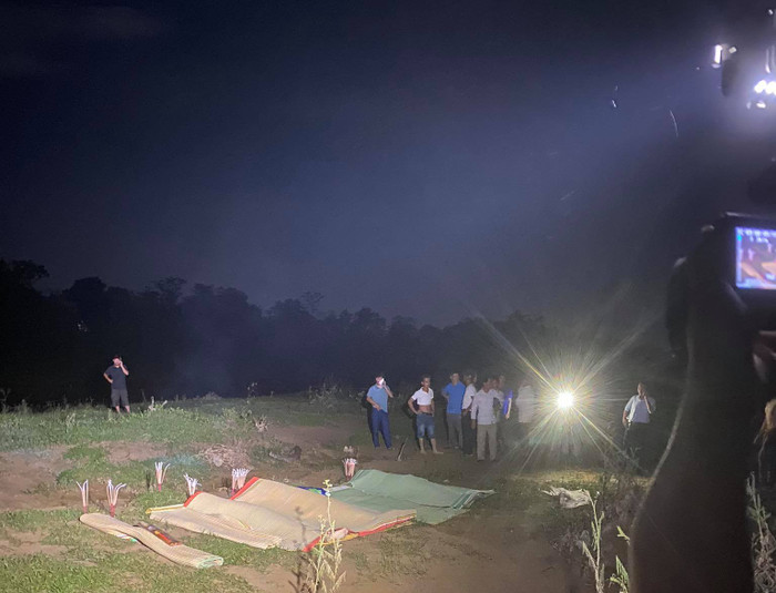 Thi thể nạn nhân được tìm thấy