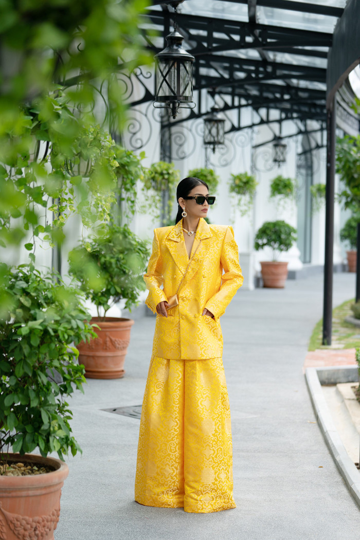 Ngoài phong cách thì nhan sắc ngọt ngào, sắc sảo của Trương Thị May luôn được khán giả khen ngợi.