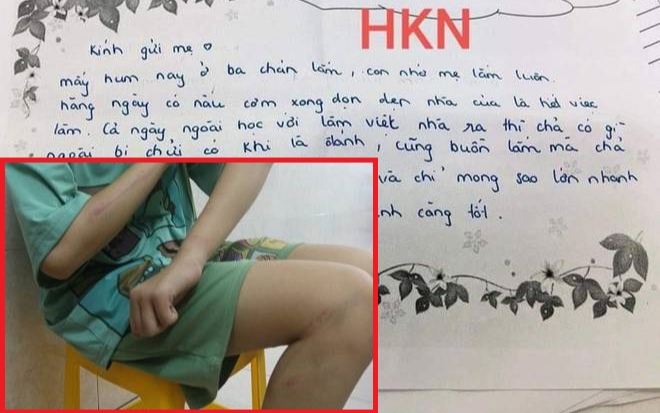 Bé gái viết 'tâm thư' tố bị bố đẻ bạo hành gây phẫn nộ: 'Cả ngày chả có gì ngoài bị chửi có khi là đánh, con áp lực lắm...' Ảnh 2