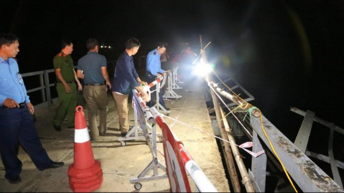 Hiện trường vụ tai nạn