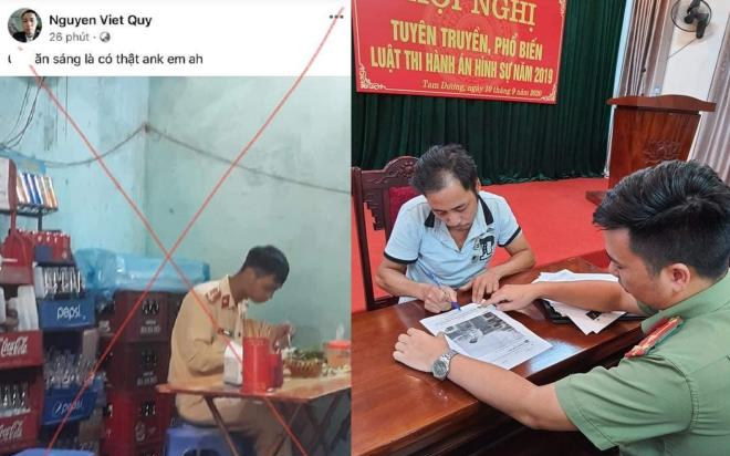 Người đàn ông xúc phạm CSGT trên Facebook bị phạt 7,5 triệu đồng Ảnh 2