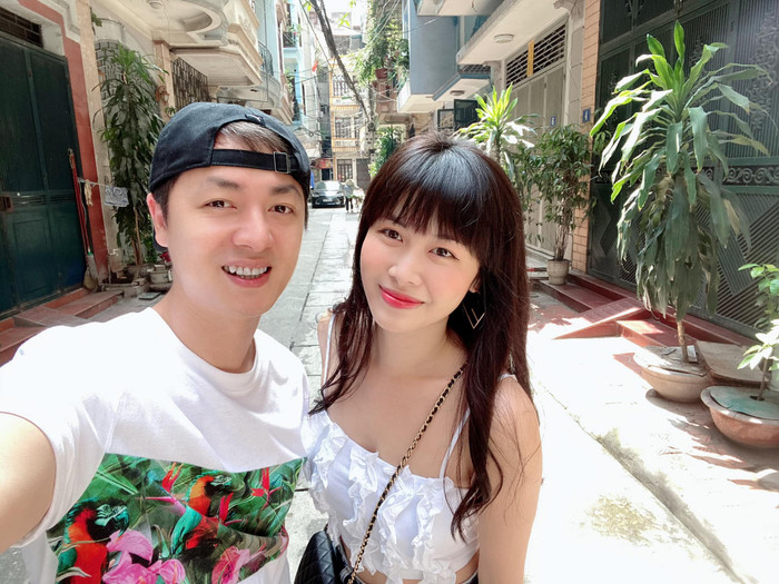 Đăng Khôi và bà xã Thủy Anh