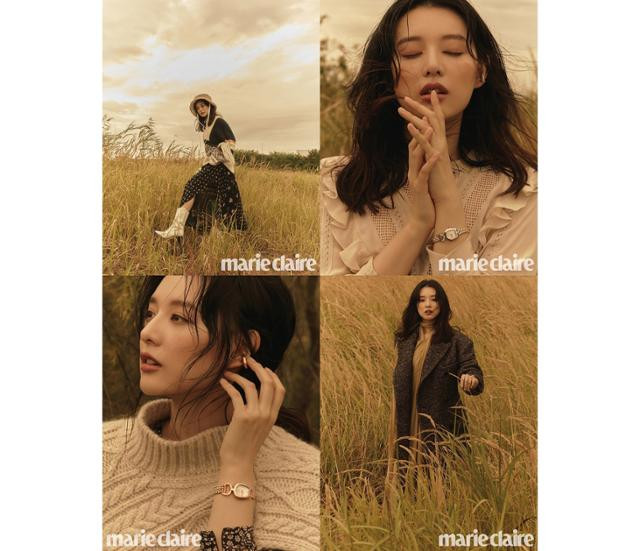 Nét đẹp của nữ diễn viên Kim Ji Won tựa nàng thơ trong bộ ảnh đăng trên tạp chí Marie Claire Ảnh 5