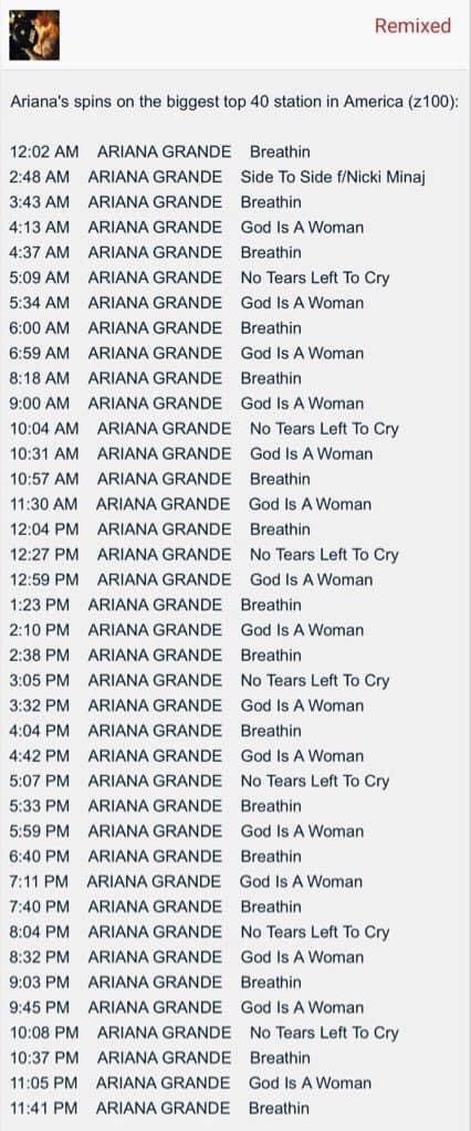 Chỉ cần 30 phút là có thể nghe nhạc Ariana trong Era ' Sweetener'