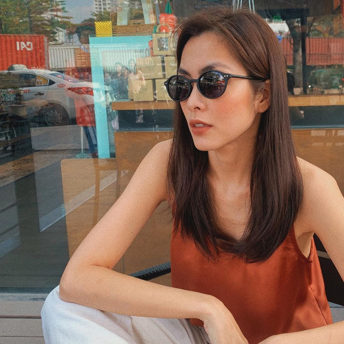 Gam màu này từng được Tăng Thanh hà 'chưng diện' vào năm ngoái vào khoảng những ngày cuối năm