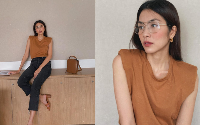Mặc đẹp với màu nâu đất như Hà Tăng cho ngày thu thêm lãng mạn Ảnh 2