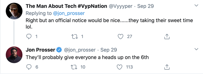 Theo chuyên gia rò rỉ Jon Prosser, Apple có thể bật mí ngày ra mắt iPhone 12 ngay trong ngày 6/10 (theo giờ Bắc Mỹ). (Ảnh chụp màn hình)