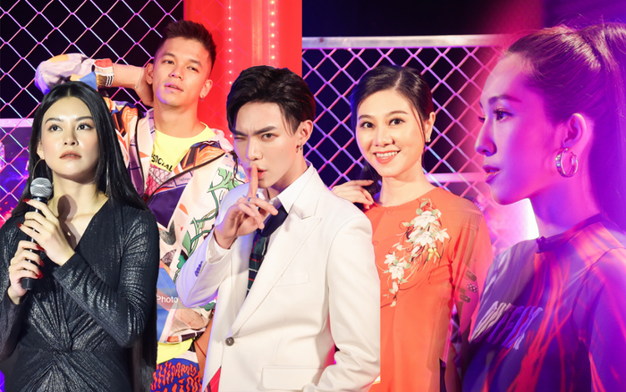 NSƯT Quế Trân - Emily - Erik - Trọng Hiếu - Bùi Lan Hương kết hợp cùng thí sinh King Of Rap Ảnh 2