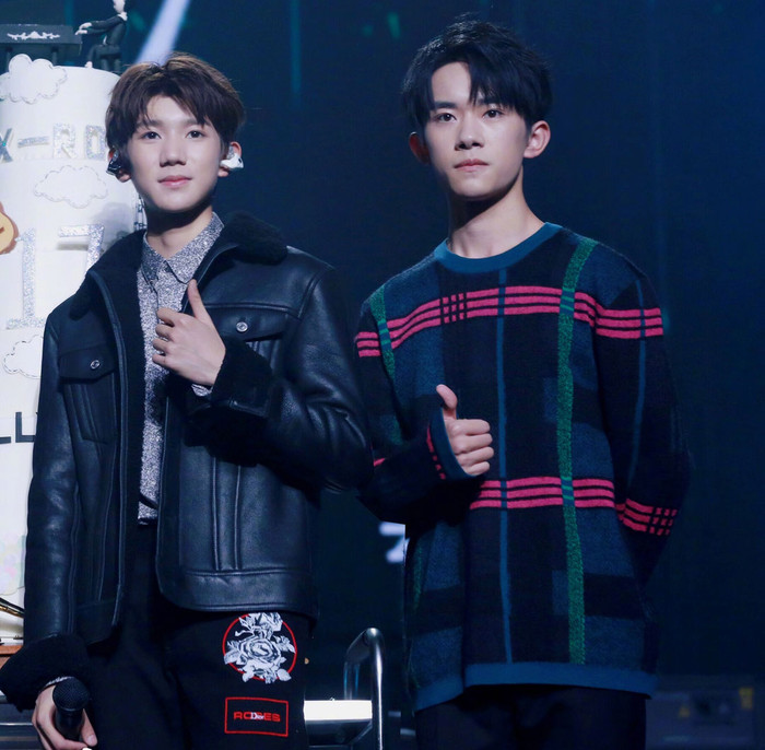 Nhờ nỗ lực nhiều năm qua, Vương Nguyên và Dịch Dương Thiên Tỉ đã có lượng fan hâm mộ hùng hậu