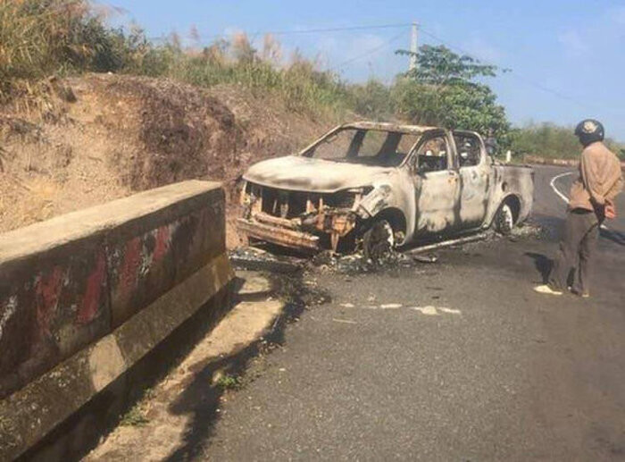 Hiện trường vụ cháy