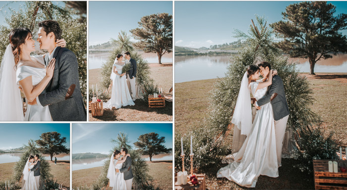 Nhiếp ảnh gia Nhật Đỗ Cửu Long chia sẻ, bộ hình tốn rất nhiều công sức và thời gian vì địa điểm chụp đa dạng.