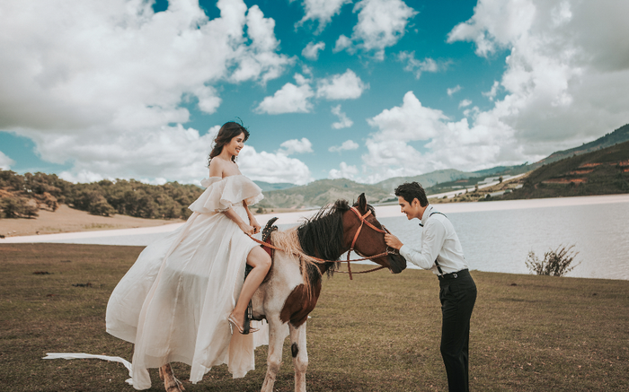 Ảnh cưới đẹp như công chúa cổ tích của Thảo Trang với ông xã điển trai kém 9 tuổi Ảnh 2