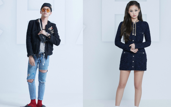 G-Dragon, Jennie Black Pink lên đồ sang chảnh tham dự show Chanel từ xa Ảnh 2