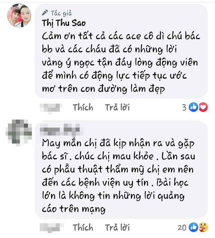 Cô khẳng định vẫn sẽ tiếp tục giấc mơ làm đẹp
